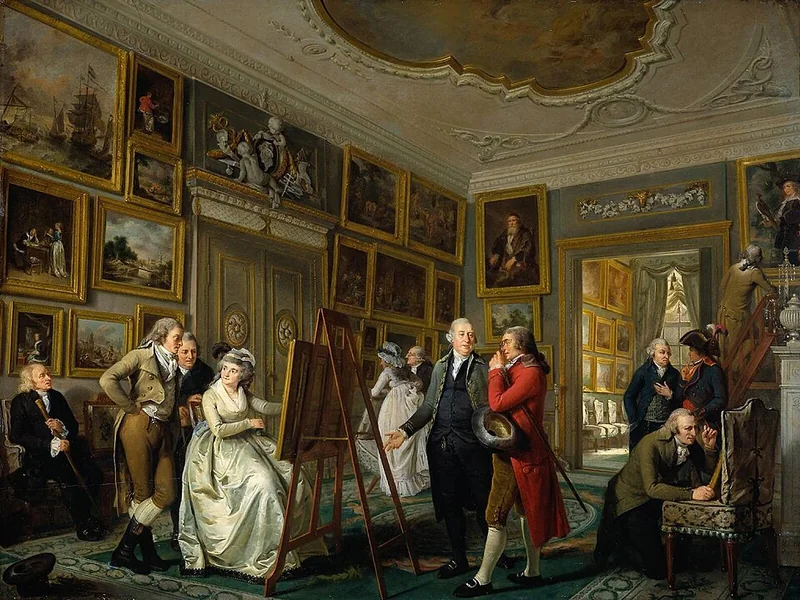 1755-Adriaan de Lelie - La Galleria d'arte di Jan Gildemeester Jansz - Rijksmuseum Amsterdam